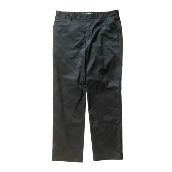 Nike Golf Tour Performance Mens Active Pants Trousers Size 35x32 Black Camo - Picture 1 of 6
